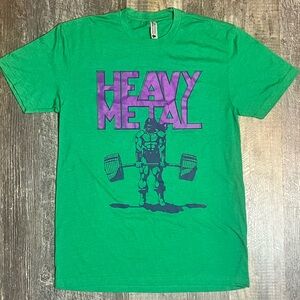 Next Level Apparel Heavy Metal fitted tee/ Graphic Tee